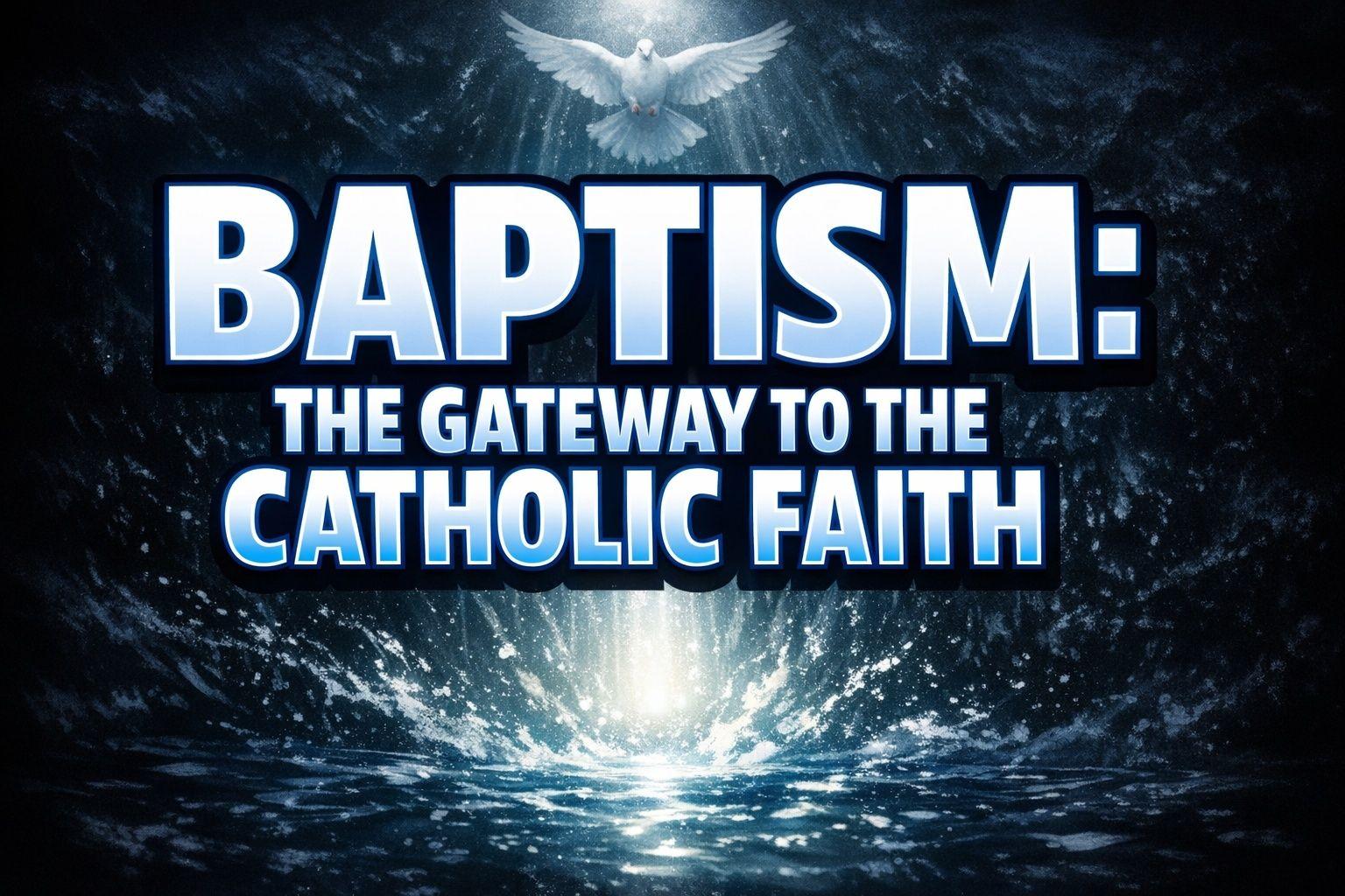 Baptism: The Gateway to the Catholic Faith