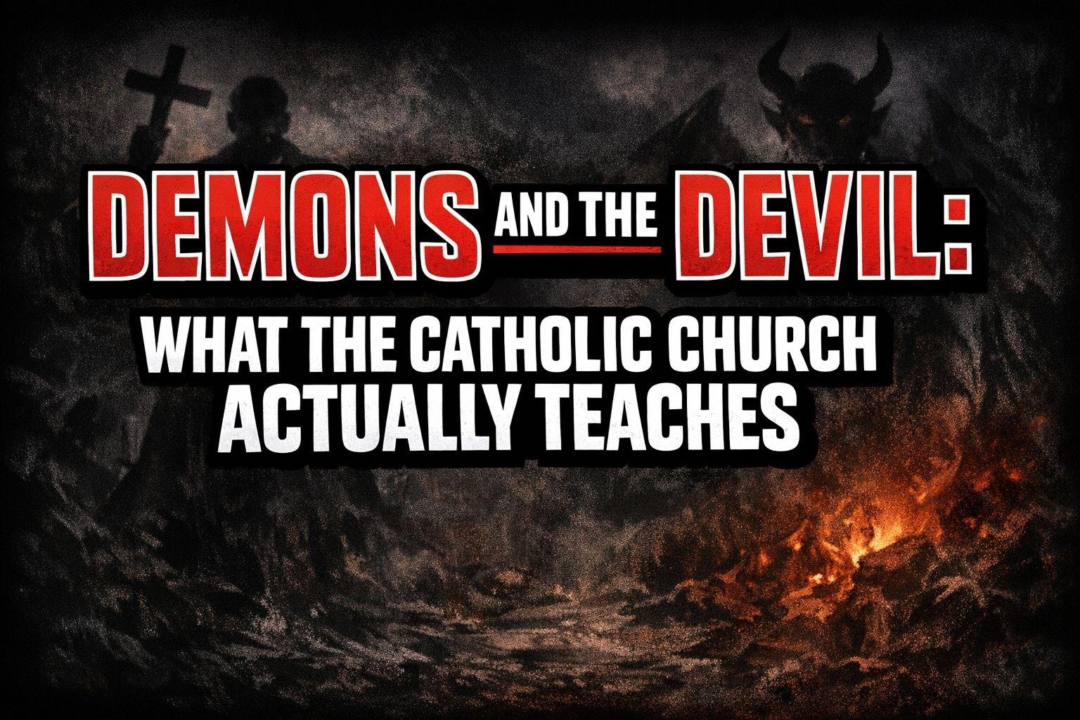 Demons and the Devil: What the Catholic Church Actually Teaches