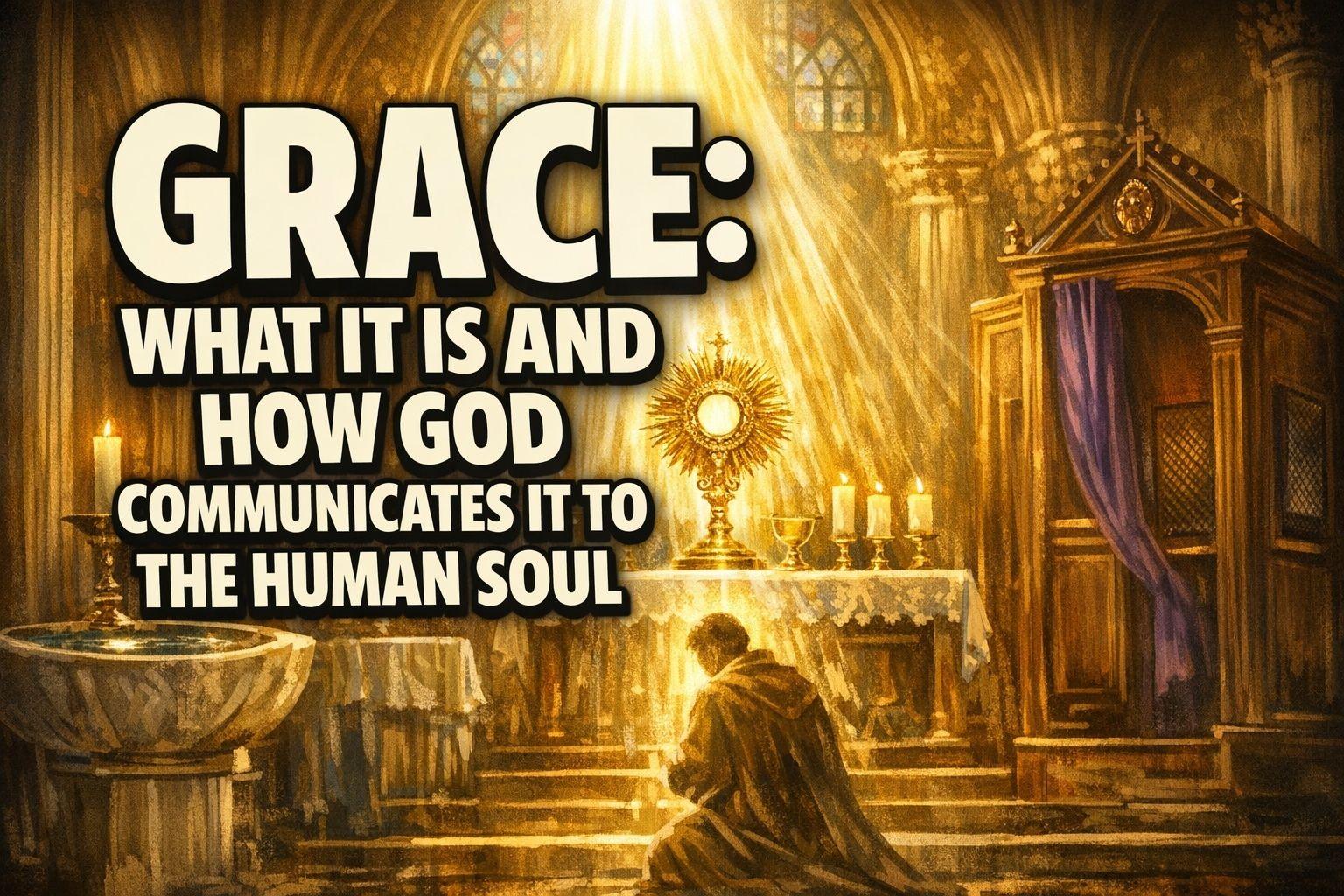 Grace: What It Is and How God Communicates It to the Human Soul