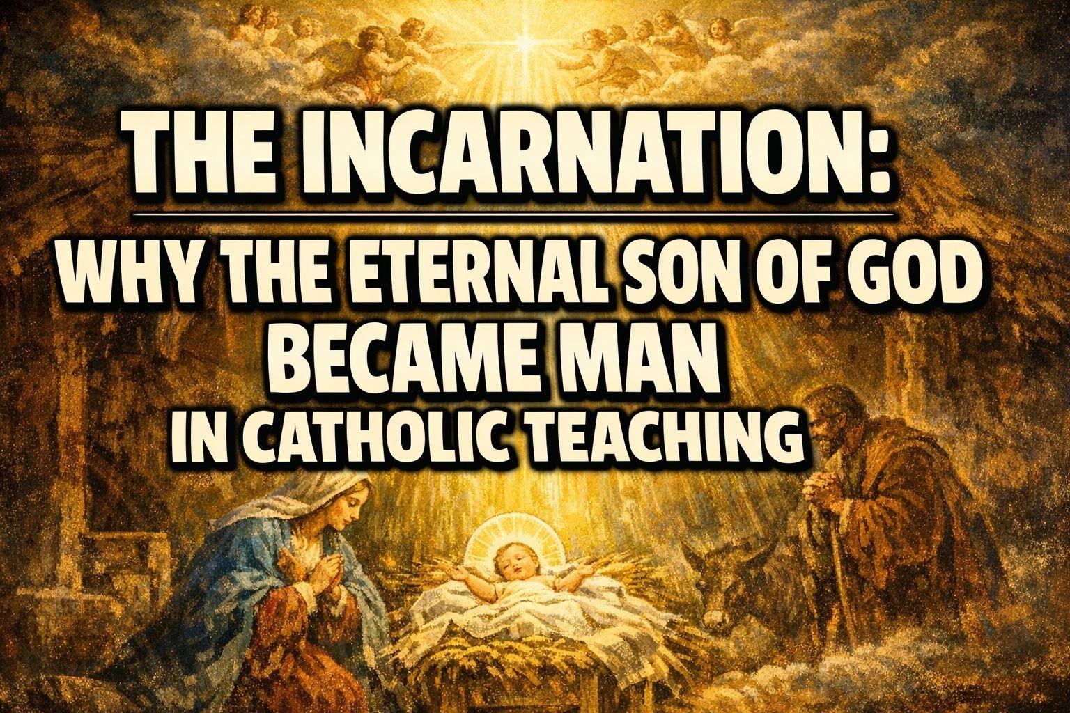The Incarnation: Why the Eternal Son of God Became Man in Catholic Teaching